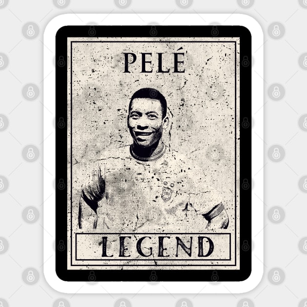 Pele Sticker by Yopi